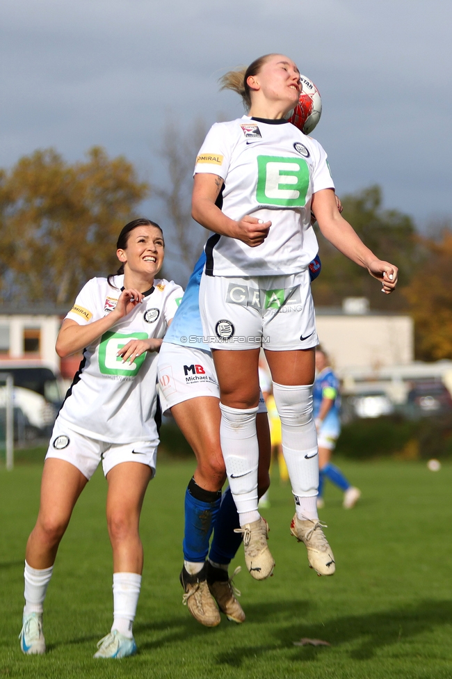 Sturm Damen - Lustenau
OEFB Frauen Bundesliga, 9. Runde, SK Sturm Graz Damen - SPG FC Lustenau FC Dornbirn Ladies, MURAUER Bier Arena - StFV Graz, 03.11.2024. 

Foto zeigt Anna Wirnsberger (Sturm Damen)
