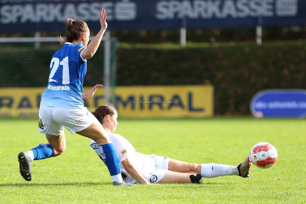 Sturm Damen - Lustenau
OEFB Frauen Bundesliga, 9. Runde, SK Sturm Graz Damen - SPG FC Lustenau FC Dornbirn Ladies, MURAUER Bier Arena - StFV Graz, 03.11.2024. 

Foto zeigt Leonie Christin Tragl (Sturm Damen)
