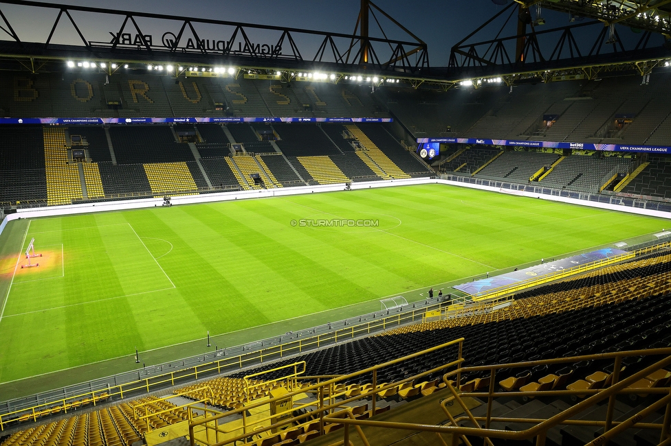 Borussia Dortmund - Sturm Graz Vorberichte
UEFA Champions League Ligaphase 4. Spieltag, Borussia Dortmund - SK Sturm Graz, BVB Stadion Dortmund Vorberichte, 04.11.2024. 

Foto zeigt das BVB Stadion Dortmund
