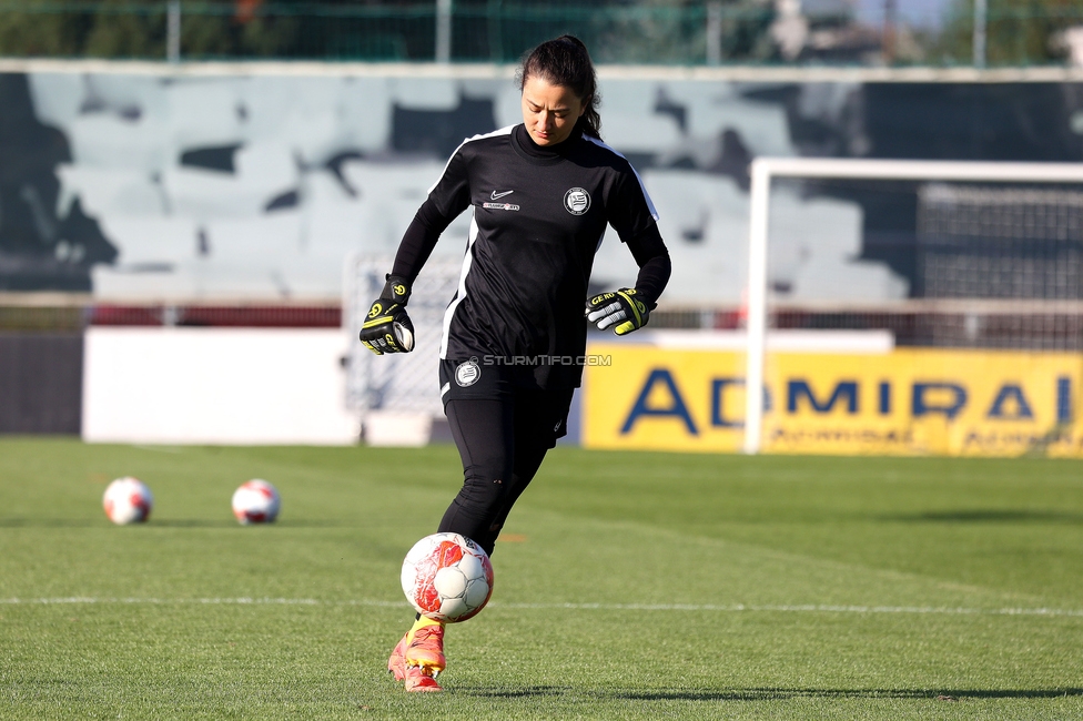 Sturm Damen - BW Linz
OEFB Frauen Bundesliga, 10. Runde, SK Sturm Graz Damen - FC Blau-Weiss Linz Kleinmuenchen, Trainingszentrum Messendorf, 10.11.2024. 

Foto zeigt Vanessa Gritzner (Sturm Damen)
