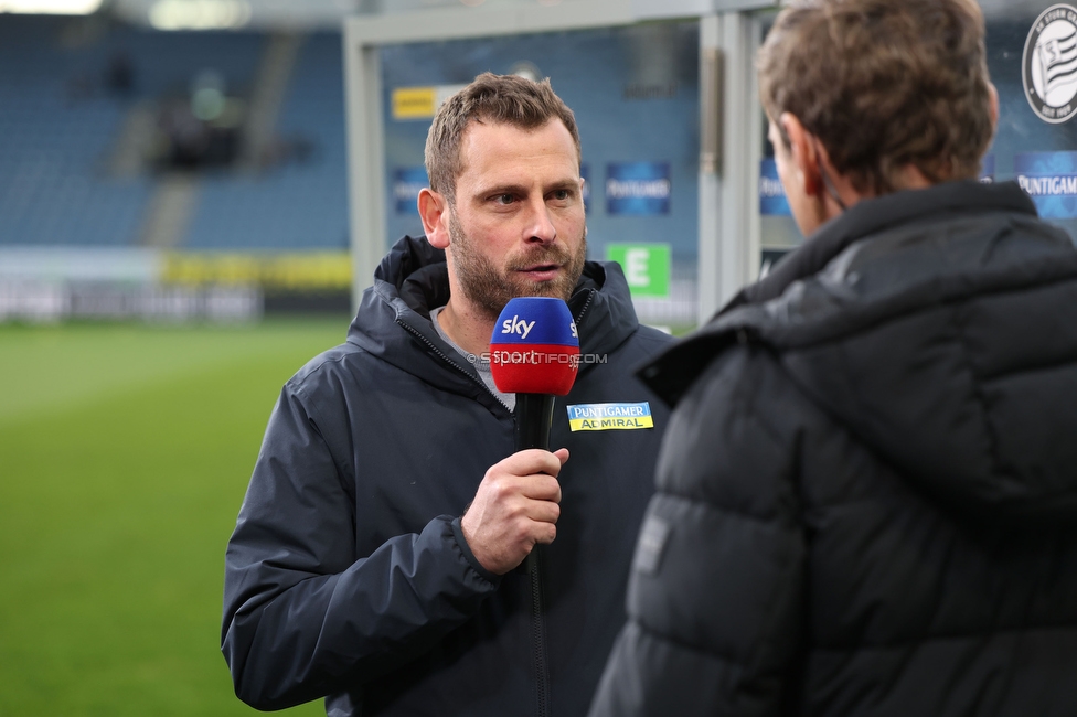 Sturm Graz - Austria Klagenfurt
Oesterreichische Fussball Bundesliga, 14. Runde, SK Sturm Graz - SK Austria Klagenfurt, Stadion Liebenau Graz, 23.11.2024. 

Foto zeigt Juergen Saeumel (Cheftrainer Sturm)
