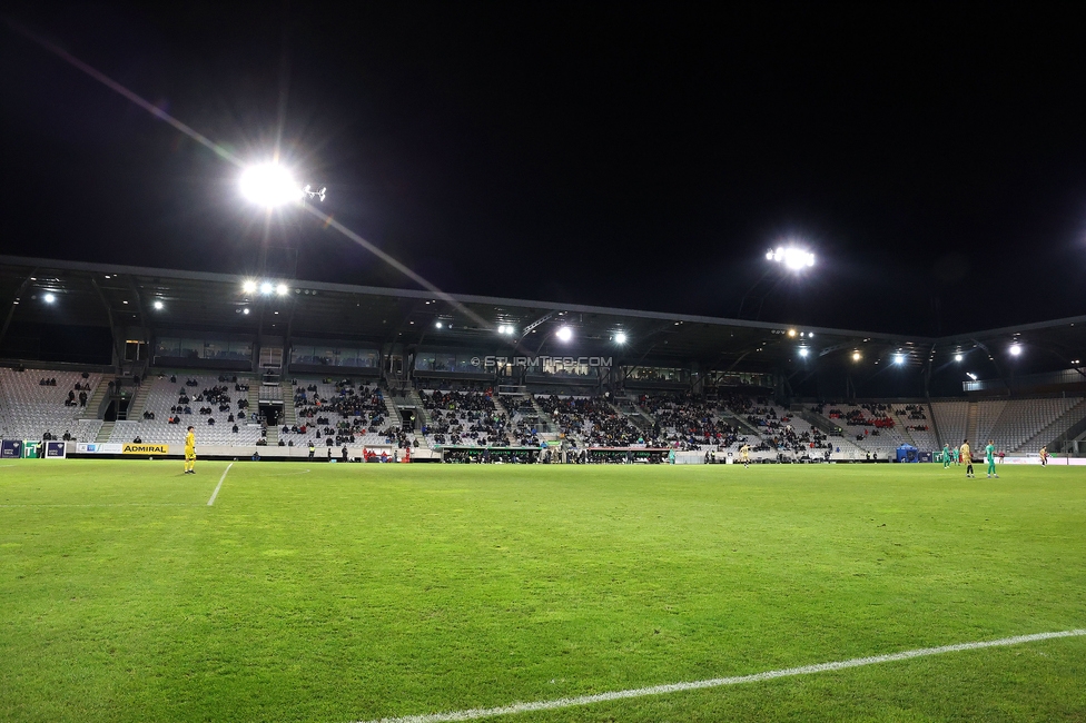 Tirol - Sturm Graz
Oesterreichische Fussball Bundesliga, 16. Runde, WSG Tirol - SK Sturm Graz, Tivoli Stadion Tirol, 07.12.2024. 

Foto zeigt Fans von Wattens
