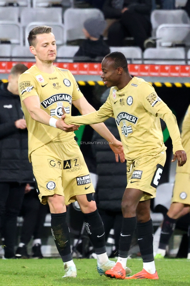 Tirol - Sturm Graz
Oesterreichische Fussball Bundesliga, 16. Runde, WSG Tirol - SK Sturm Graz, Tivoli Stadion Tirol, 07.12.2024. 

Foto zeigt Malick Junior Yalcouye (Sturm)
