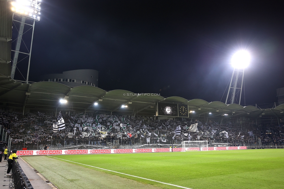 Sturm Graz - Austria Wien
OEFB Cup, Viertelfinale, SK Sturm Graz - FK Austria Wien, Stadion Liebenau Graz, 01.02.2025. 

Foto zeigt Fans von Sturm
