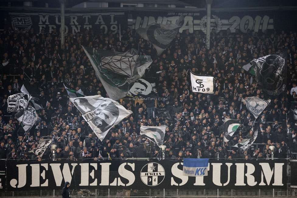 Sturm Graz - Austria Wien
OEFB Cup, Viertelfinale, SK Sturm Graz - FK Austria Wien, Stadion Liebenau Graz, 01.02.2025. 

Foto zeigt Fans von Sturm
Schlüsselwörter: jewels