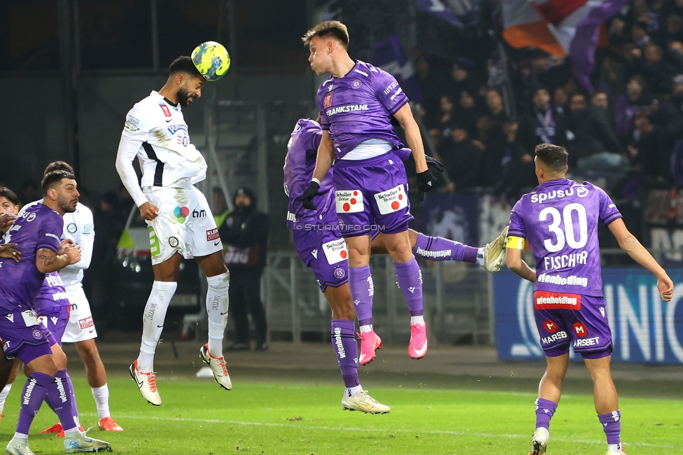 Sturm Graz - Austria Wien
OEFB Cup, Viertelfinale, SK Sturm Graz - FK Austria Wien, Stadion Liebenau Graz, 01.02.2025. 

Foto zeigt Gregory Wuethrich (Sturm)
