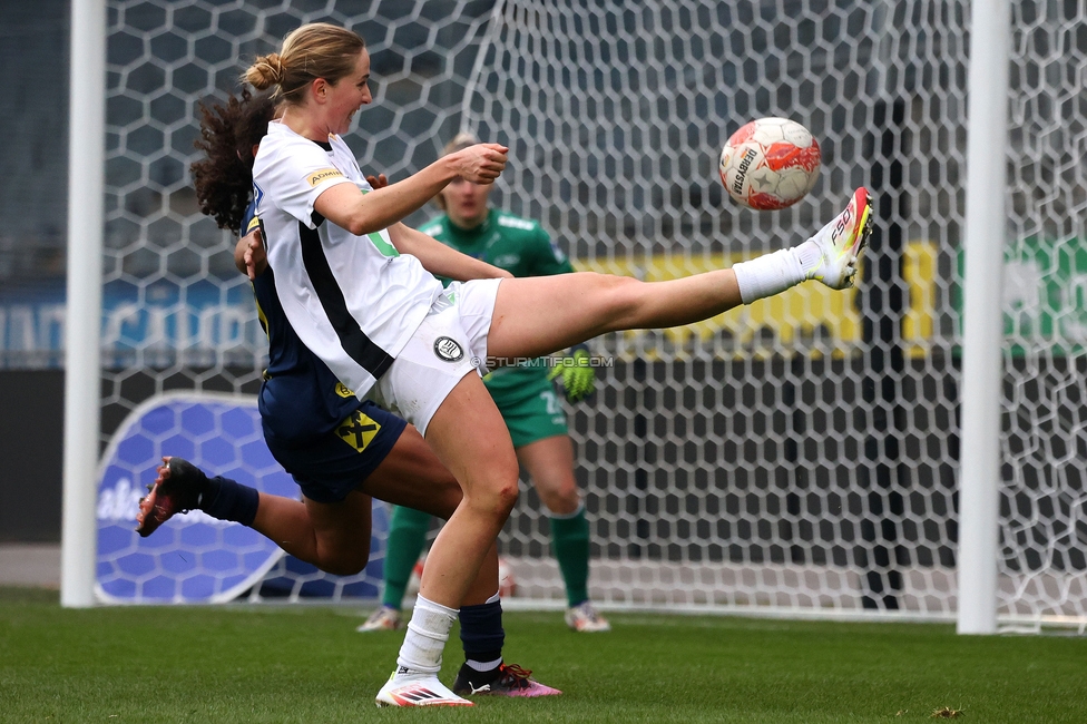 Sturm Graz Damen - St. Poelten
SPORTLAND Niederoesterreich Frauen Cup, Viertelfinale, SK Sturm Graz Damen - spusu SKN St. Poelten Rush, Stadion Liebenau Graz, 09.02.2025. 

Foto zeigt Elisabeth Brandl (Sturm Damen)
