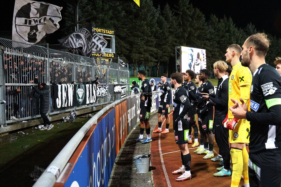 Wolfsberg - Sturm Graz
Oesterreichische Fussball Bundesliga, 18. Runde, Wolfsberger AC - SK Sturm Graz, Lavanttal Arena Wolfsberg, 15.02.2025. 

Foto zeigt die Mannschaft von Sturm
