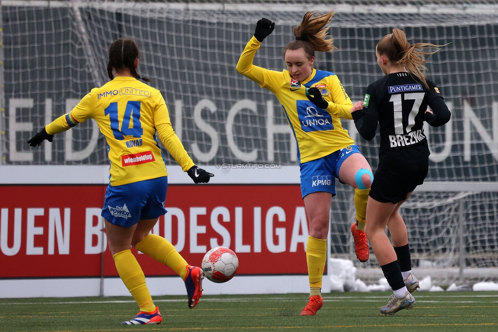 Sturm Damen - Vienna
OEFB Frauen Bundesliga, 14. Runde, SK Sturm Graz Damen - First Vienna FC 1894, Trainingszentrum Messendorf, 16.02.2025. 

Foto zeigt Lena Breznik (Sturm Damen)
