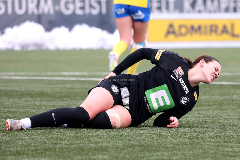 Sturm Damen - Vienna
OEFB Frauen Bundesliga, 14. Runde, SK Sturm Graz Damen - First Vienna FC 1894, Trainingszentrum Messendorf, 16.02.2025. 

Foto zeigt Linda Popofsits (Sturm Damen)
