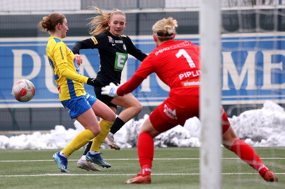 Sturm Damen - Vienna
OEFB Frauen Bundesliga, 14. Runde, SK Sturm Graz Damen - First Vienna FC 1894, Trainingszentrum Messendorf, 16.02.2025. 

Foto zeigt Lena Breznik (Sturm Damen)
