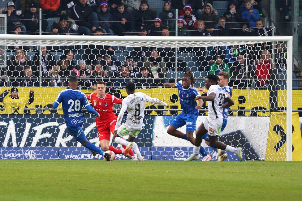 Sturm Graz - Blau-Weiss Linz
Oesterreichische Fussball Bundesliga, 19. Runde, SK Sturm Graz - FC Blau-Weiss Linz, Stadion Liebenau Graz, 23.02.2025. 

Foto zeigt die Spendenuebergabe von Schwoaze Helfen
Schlüsselwörter: schwoazehelfen