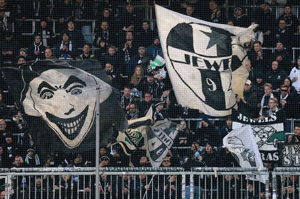 RB Salzburg - Sturm Graz
Oesterreichische Fussball Bundesliga, 20. Runde, FC RB Salzburg - SK Sturm Graz, Stadion Wals-Siezenheim, 02.03.2024. 

Foto zeigt Fans von Sturm
Schlüsselwörter: brigata jewels