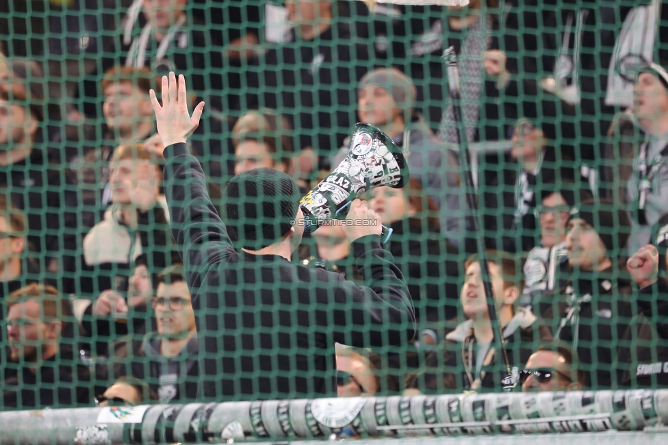 RB Salzburg - Sturm Graz
Oesterreichische Fussball Bundesliga, 20. Runde, FC RB Salzburg - SK Sturm Graz, Stadion Wals-Siezenheim, 02.03.2024. 

Foto zeigt Fans von Sturm
Schlüsselwörter: brigata vorsaenger