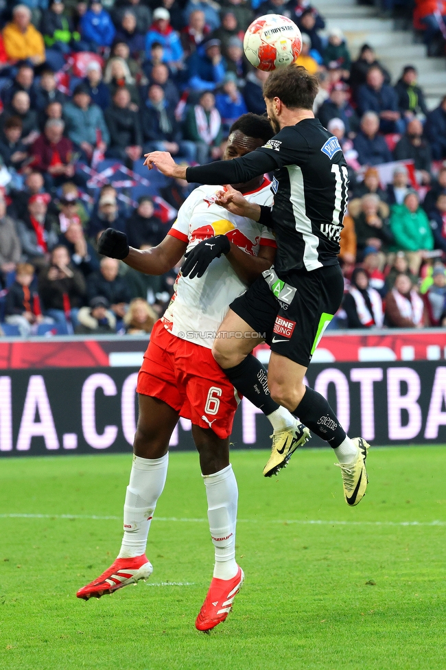 RB Salzburg - Sturm Graz
Oesterreichische Fussball Bundesliga, 20. Runde, FC RB Salzburg - SK Sturm Graz, Stadion Wals-Siezenheim, 02.03.2024. 

Foto zeigt Otar Kiteishvili (Sturm)
