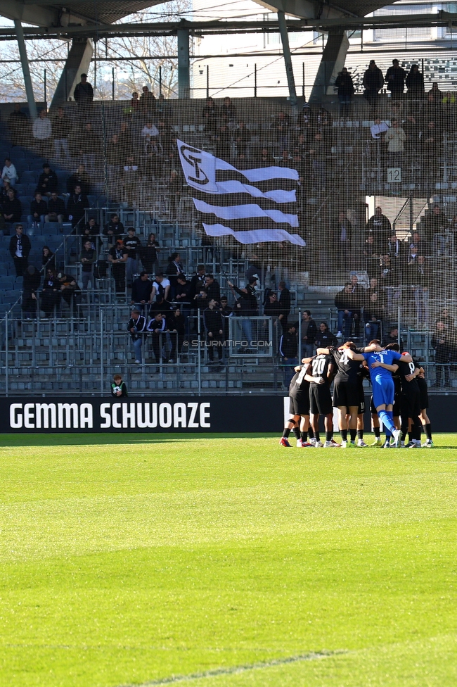 Sturm Graz U19 - Olympiacos
UEFA Youth League Achtelfinale, SK Sturm Graz U19 - Olympiacos FC, Stadion Liebenau Graz, 05.03.2025. 

Foto zeigt die Mannschaft von Sturm
