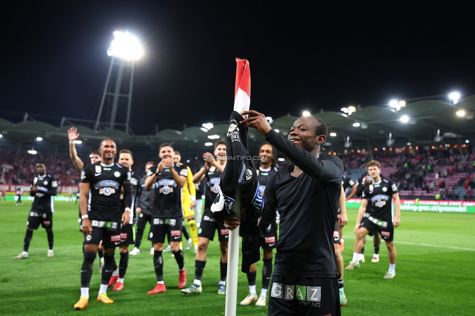 GAK - Sturm Graz
Oesterreichische Fussball Bundesliga, 21. Runde, Grazer AK - SK Sturm Graz, Stadion Liebenau Graz, 09.03.2024. 

Foto zeigt Malick Junior Yalcouye (Sturm)
