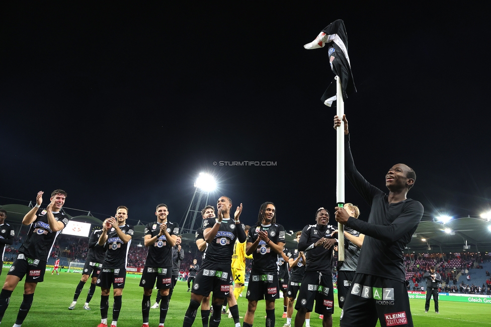 GAK - Sturm Graz
Oesterreichische Fussball Bundesliga, 21. Runde, Grazer AK - SK Sturm Graz, Stadion Liebenau Graz, 09.03.2024. 

Foto zeigt Malick Junior Yalcouye (Sturm)
