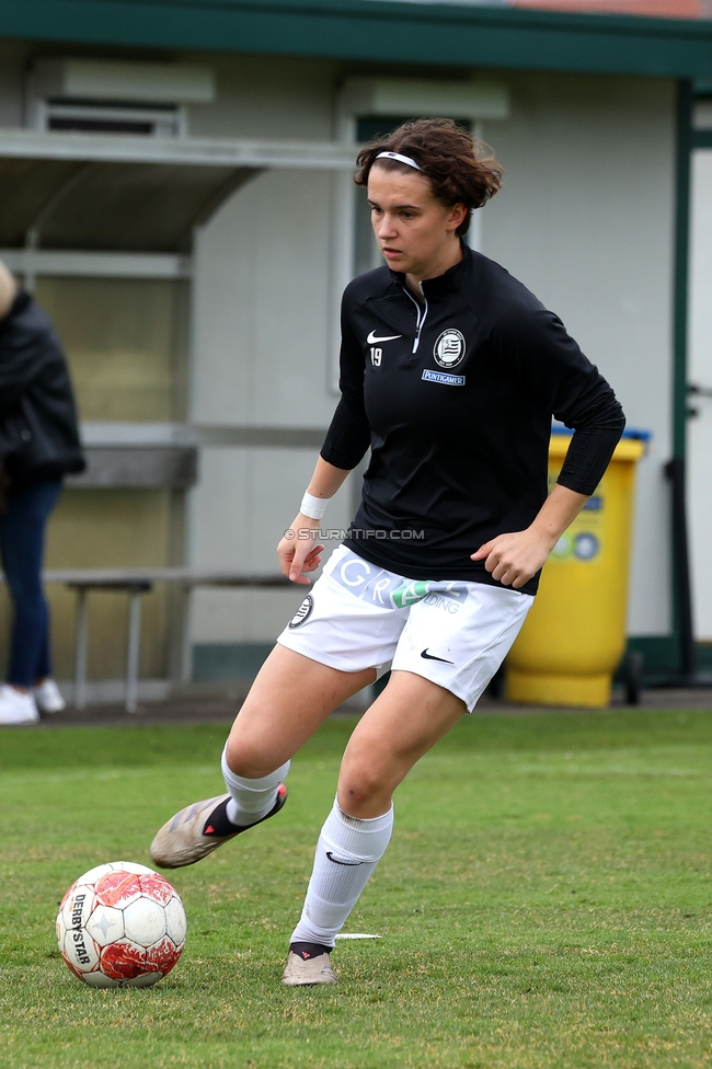 Sturm Damen - Bergheim
OEFB Frauen Bundesliga, 17. Runde, SK Sturm Graz Damen - FC Bergheim, Trainingszentrum Messendorf, 15.03.2025. 

Foto zeigt Leonie Christin Tragl (Sturm Damen)
