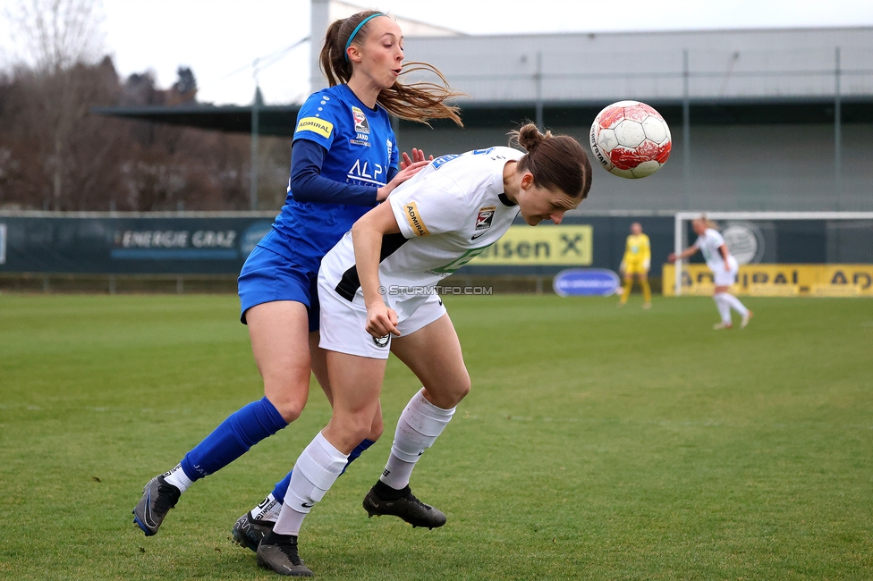 Sturm Damen - Bergheim
OEFB Frauen Bundesliga, 17. Runde, SK Sturm Graz Damen - FC Bergheim, Trainingszentrum Messendorf, 15.03.2025. 

Foto zeigt Sophie Maierhofer (Sturm Damen)
