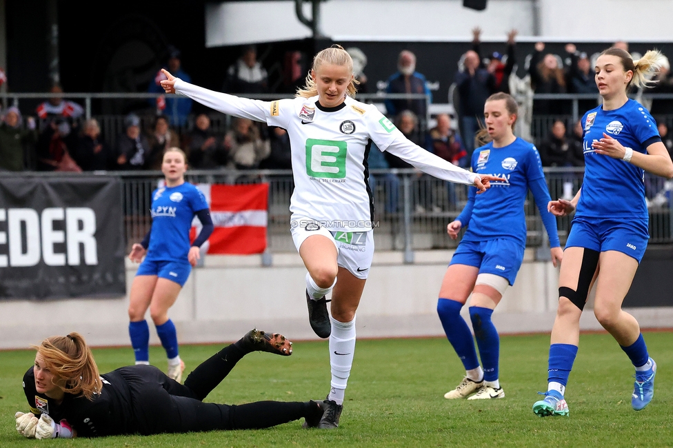 Sturm Damen - Bergheim
OEFB Frauen Bundesliga, 17. Runde, SK Sturm Graz Damen - FC Bergheim, Trainingszentrum Messendorf, 15.03.2025. 

Foto zeigt Sandra Jakobsen (Sturm Damen)
