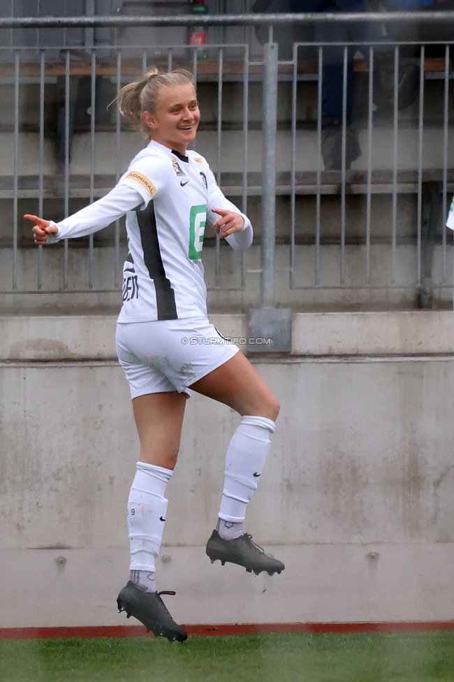 Sturm Damen - Bergheim
OEFB Frauen Bundesliga, 17. Runde, SK Sturm Graz Damen - FC Bergheim, Trainingszentrum Messendorf, 15.03.2025. 

Foto zeigt Sandra Jakobsen (Sturm Damen)
