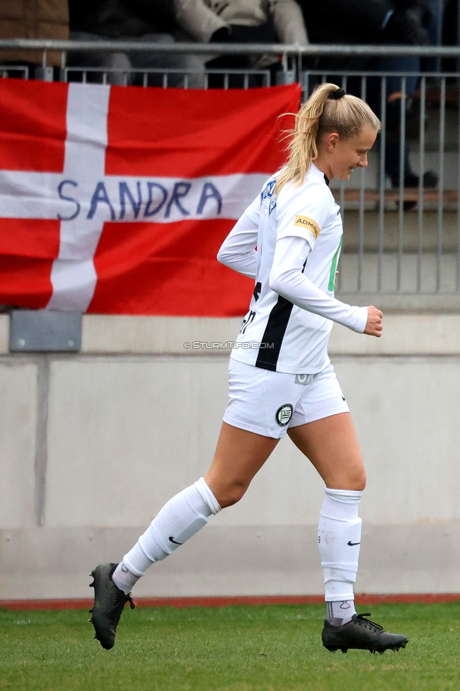 Sturm Damen - Bergheim
OEFB Frauen Bundesliga, 17. Runde, SK Sturm Graz Damen - FC Bergheim, Trainingszentrum Messendorf, 15.03.2025. 

Foto zeigt Sandra Jakobsen (Sturm Damen)
