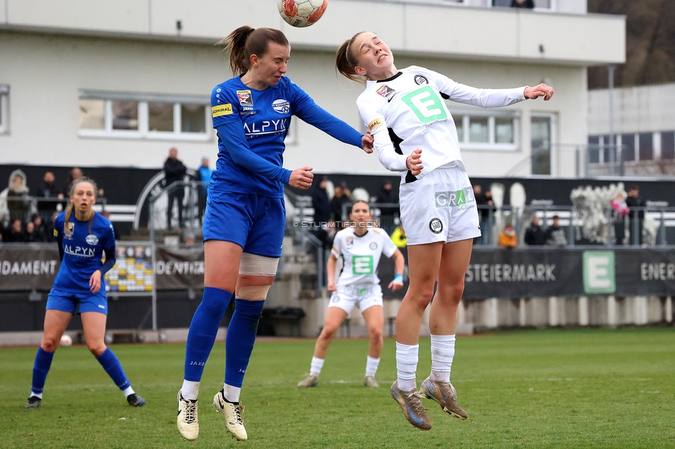 Sturm Damen - Bergheim
OEFB Frauen Bundesliga, 17. Runde, SK Sturm Graz Damen - FC Bergheim, Trainingszentrum Messendorf, 15.03.2025. 

Foto zeigt Lena Breznik (Sturm Damen)
