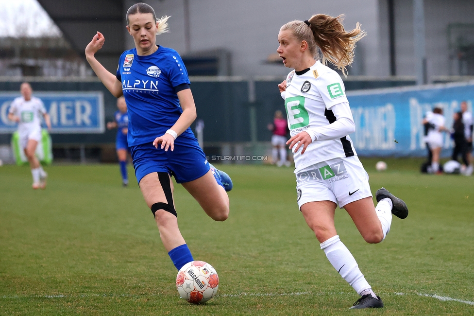 Sturm Damen - Bergheim
OEFB Frauen Bundesliga, 17. Runde, SK Sturm Graz Damen - FC Bergheim, Trainingszentrum Messendorf, 15.03.2025. 

Foto zeigt Sandra Jakobsen (Sturm Damen)
