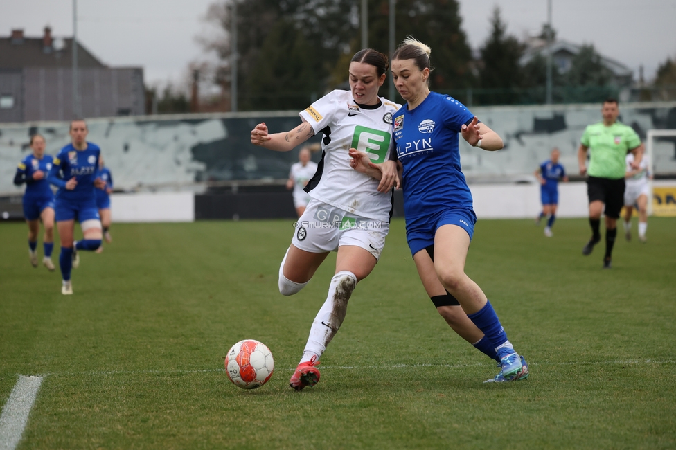 Sturm Damen - Bergheim
OEFB Frauen Bundesliga, 17. Runde, SK Sturm Graz Damen - FC Bergheim, Trainingszentrum Messendorf, 15.03.2025. 

Foto zeigt Linda Popofsits (Sturm Damen)
