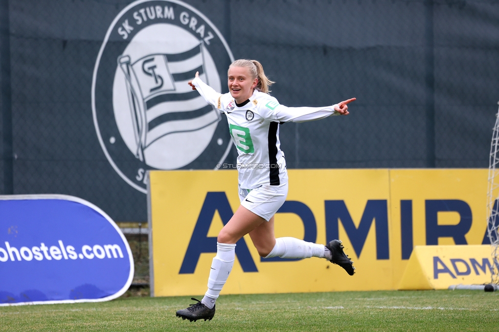 Sturm Damen - Bergheim
OEFB Frauen Bundesliga, 17. Runde, SK Sturm Graz Damen - FC Bergheim, Trainingszentrum Messendorf, 15.03.2025. 

Foto zeigt Sandra Jakobsen (Sturm Damen)
