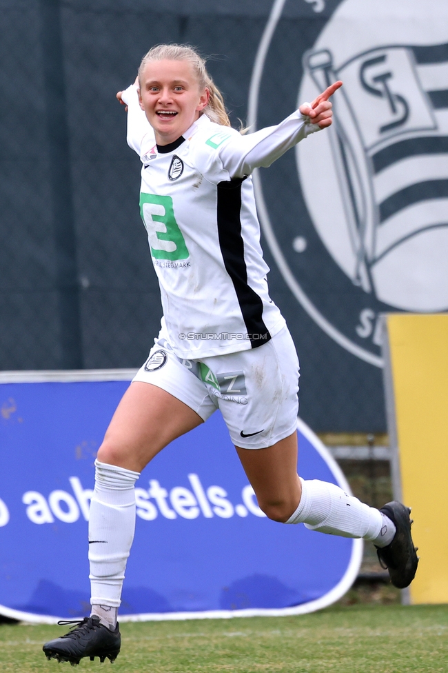 Sturm Damen - Bergheim
OEFB Frauen Bundesliga, 17. Runde, SK Sturm Graz Damen - FC Bergheim, Trainingszentrum Messendorf, 15.03.2025. 

Foto zeigt Sandra Jakobsen (Sturm Damen)
