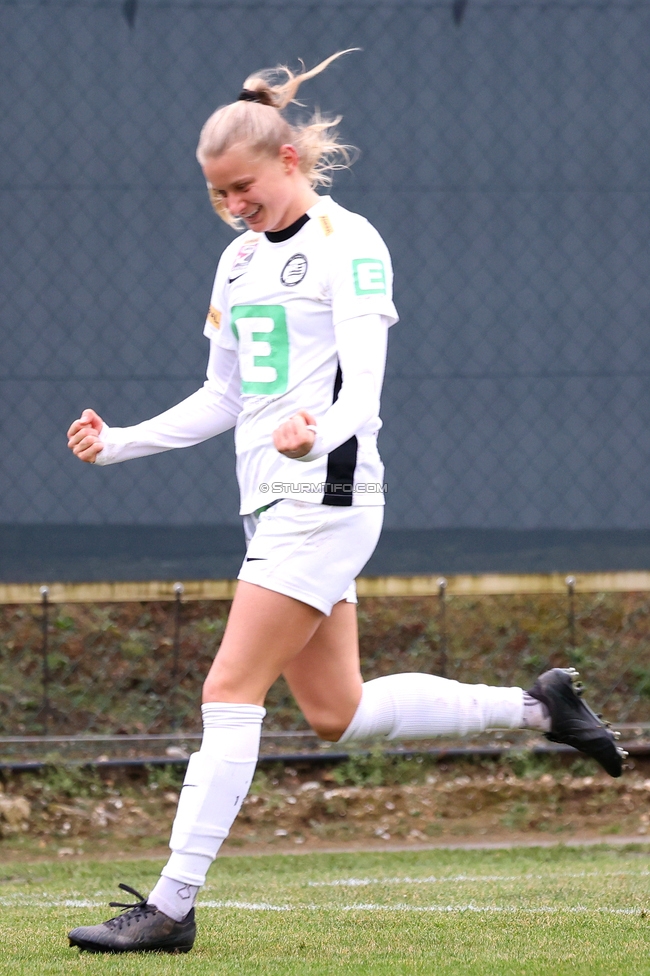 Sturm Damen - Bergheim
OEFB Frauen Bundesliga, 17. Runde, SK Sturm Graz Damen - FC Bergheim, Trainingszentrum Messendorf, 15.03.2025. 

Foto zeigt Sandra Jakobsen (Sturm Damen)
