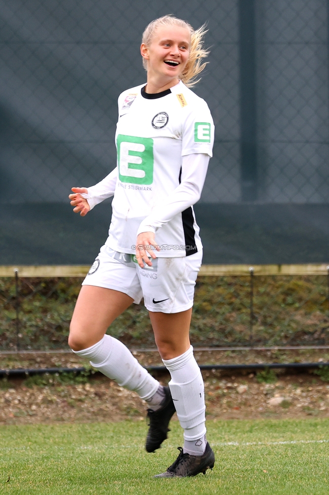 Sturm Damen - Bergheim
OEFB Frauen Bundesliga, 17. Runde, SK Sturm Graz Damen - FC Bergheim, Trainingszentrum Messendorf, 15.03.2025. 

Foto zeigt Sandra Jakobsen (Sturm Damen)
