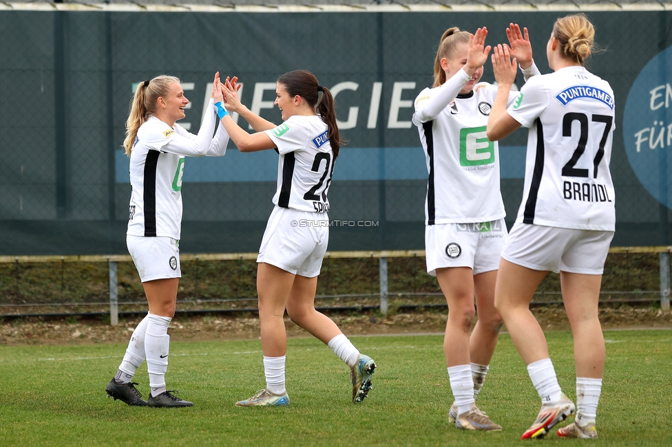 Sturm Damen - Bergheim
OEFB Frauen Bundesliga, 17. Runde, SK Sturm Graz Damen - FC Bergheim, Trainingszentrum Messendorf, 15.03.2025. 

Foto zeigt Sandra Jakobsen (Sturm Damen)
