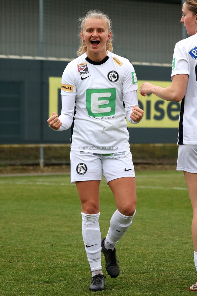 Sturm Damen - Bergheim
OEFB Frauen Bundesliga, 17. Runde, SK Sturm Graz Damen - FC Bergheim, Trainingszentrum Messendorf, 15.03.2025. 

Foto zeigt Sandra Jakobsen (Sturm Damen)
