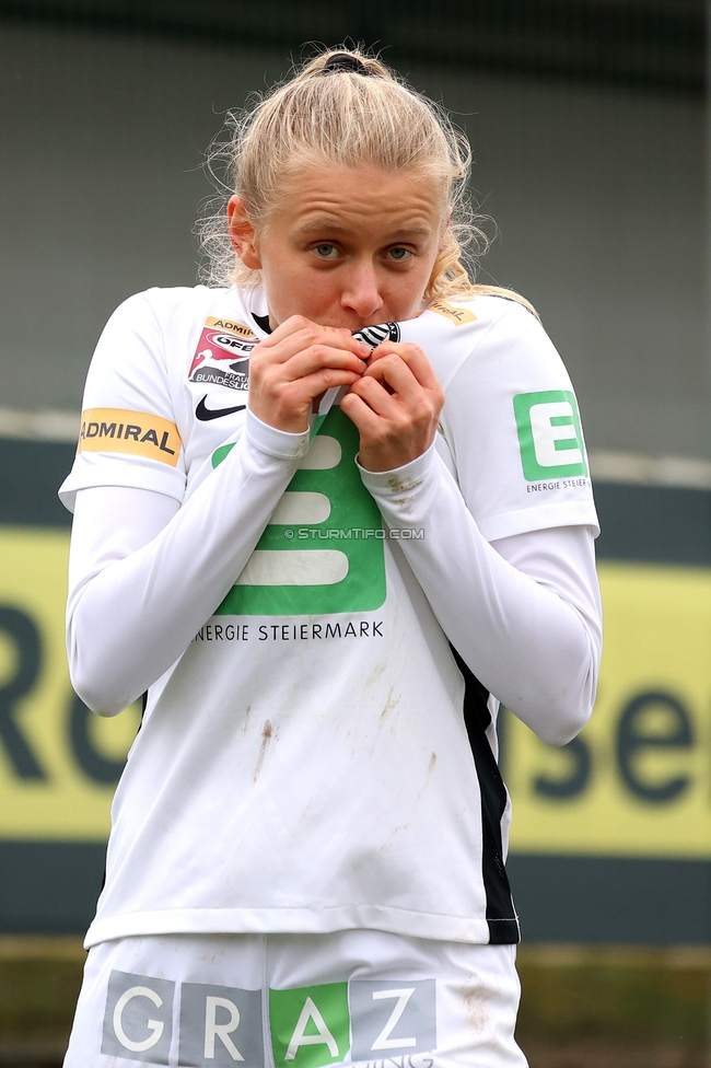 Sturm Damen - Bergheim
OEFB Frauen Bundesliga, 17. Runde, SK Sturm Graz Damen - FC Bergheim, Trainingszentrum Messendorf, 15.03.2025. 

Foto zeigt Sandra Jakobsen (Sturm Damen)
