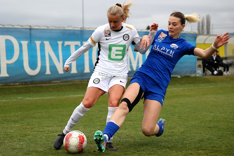 Sturm Damen - Bergheim
OEFB Frauen Bundesliga, 17. Runde, SK Sturm Graz Damen - FC Bergheim, Trainingszentrum Messendorf, 15.03.2025. 

Foto zeigt Sandra Jakobsen (Sturm Damen)
