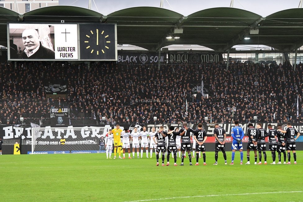 Sturm Graz - LASK
Oesterreichische Fussball Bundesliga, 22. Runde, SK Sturm Graz - Linzer ASK, Stadion Liebenau Graz, 16.03.2025. 

Foto zeigt Fans von Sturm
