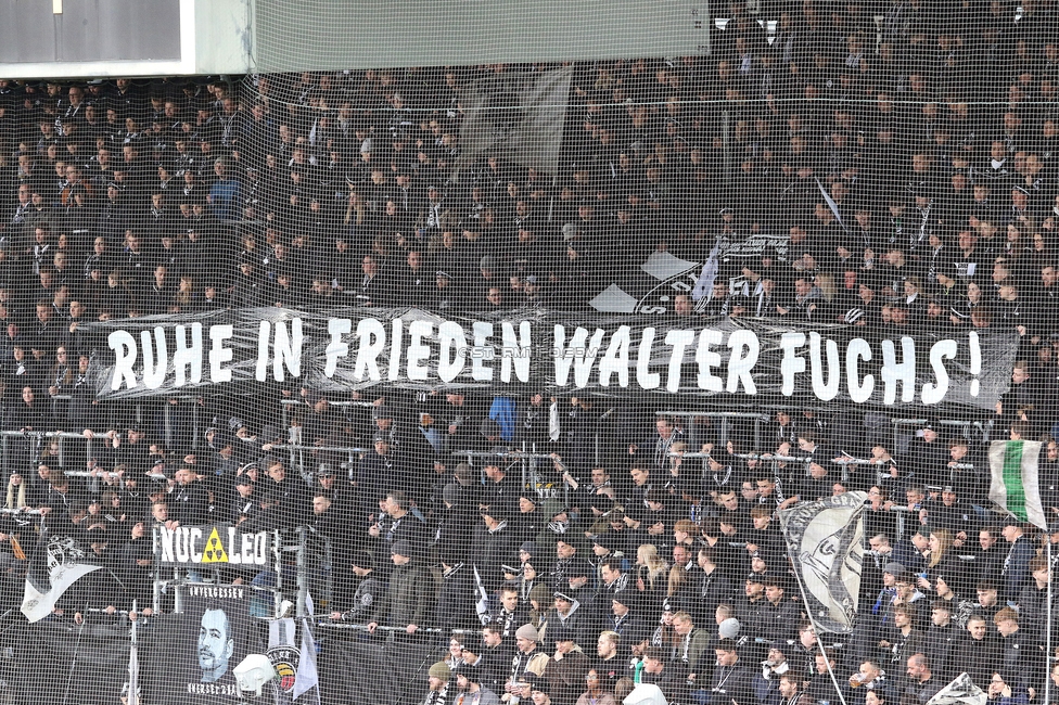 Sturm Graz - LASK
Oesterreichische Fussball Bundesliga, 22. Runde, SK Sturm Graz - Linzer ASK, Stadion Liebenau Graz, 16.03.2025. 

Foto zeigt Fans von Sturm
