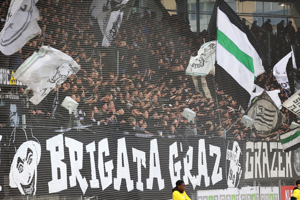 Sturm Graz - LASK
Oesterreichische Fussball Bundesliga, 22. Runde, SK Sturm Graz - Linzer ASK, Stadion Liebenau Graz, 16.03.2025. 

Foto zeigt Fans von Sturm
