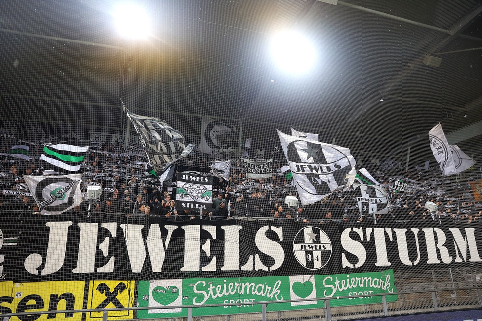 Sturm Graz - LASK
Oesterreichische Fussball Bundesliga, 22. Runde, SK Sturm Graz - Linzer ASK, Stadion Liebenau Graz, 16.03.2025. 

Foto zeigt Fans von Sturm
