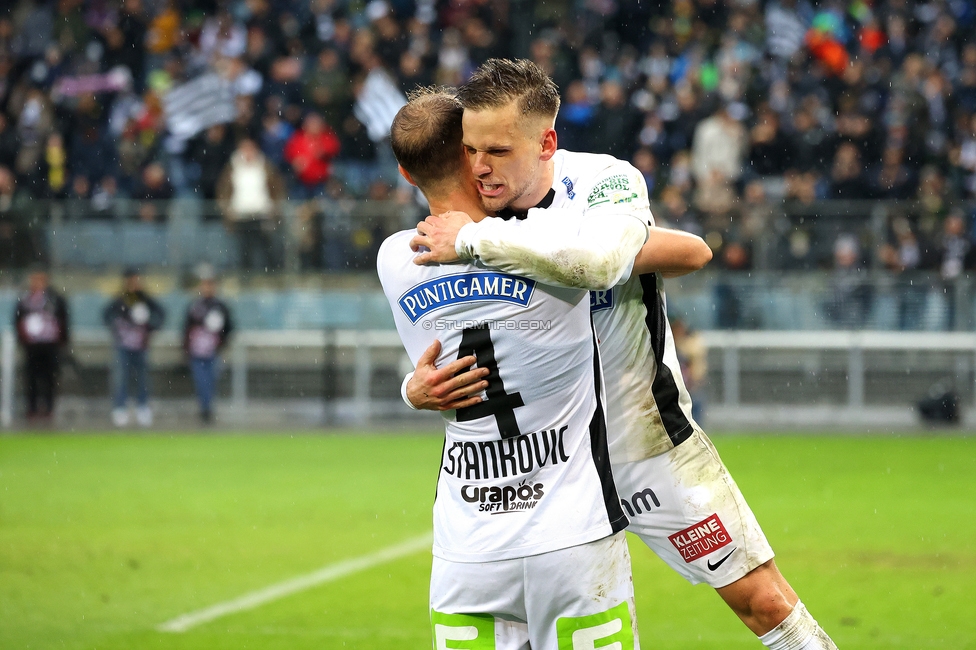 Sturm Graz - LASK
Oesterreichische Fussball Bundesliga, 22. Runde, SK Sturm Graz - Linzer ASK, Stadion Liebenau Graz, 16.03.2025. 

Foto zeigt Tomi Horvat (Sturm)
