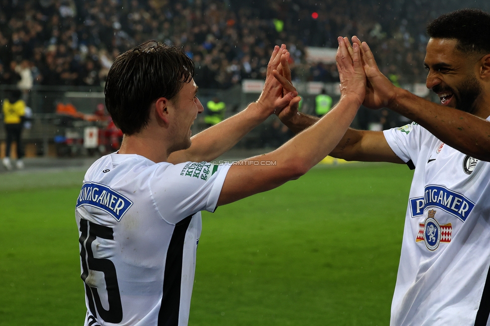 Sturm Graz - LASK
Oesterreichische Fussball Bundesliga, 22. Runde, SK Sturm Graz - Linzer ASK, Stadion Liebenau Graz, 16.03.2025. 

Foto zeigt William Boeving (Sturm)
