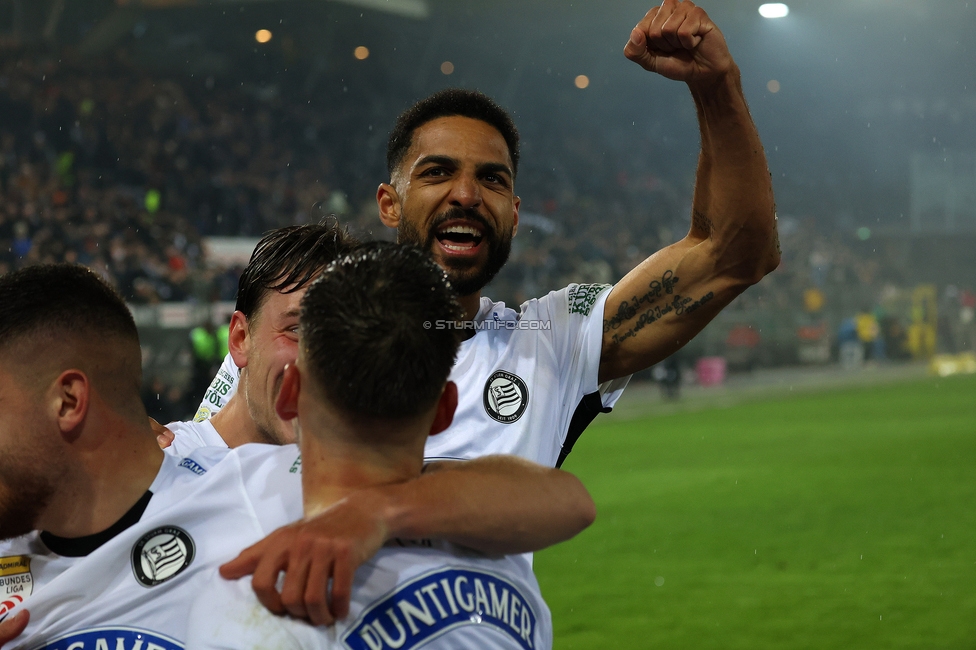 Sturm Graz - LASK
Oesterreichische Fussball Bundesliga, 22. Runde, SK Sturm Graz - Linzer ASK, Stadion Liebenau Graz, 16.03.2025. 

Foto zeigt William Boeving (Sturm)
