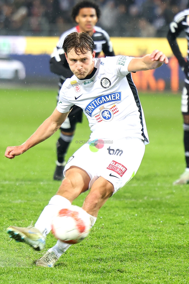 Sturm Graz - LASK
Oesterreichische Fussball Bundesliga, 22. Runde, SK Sturm Graz - Linzer ASK, Stadion Liebenau Graz, 16.03.2025. 

Foto zeigt William Boeving (Sturm)
