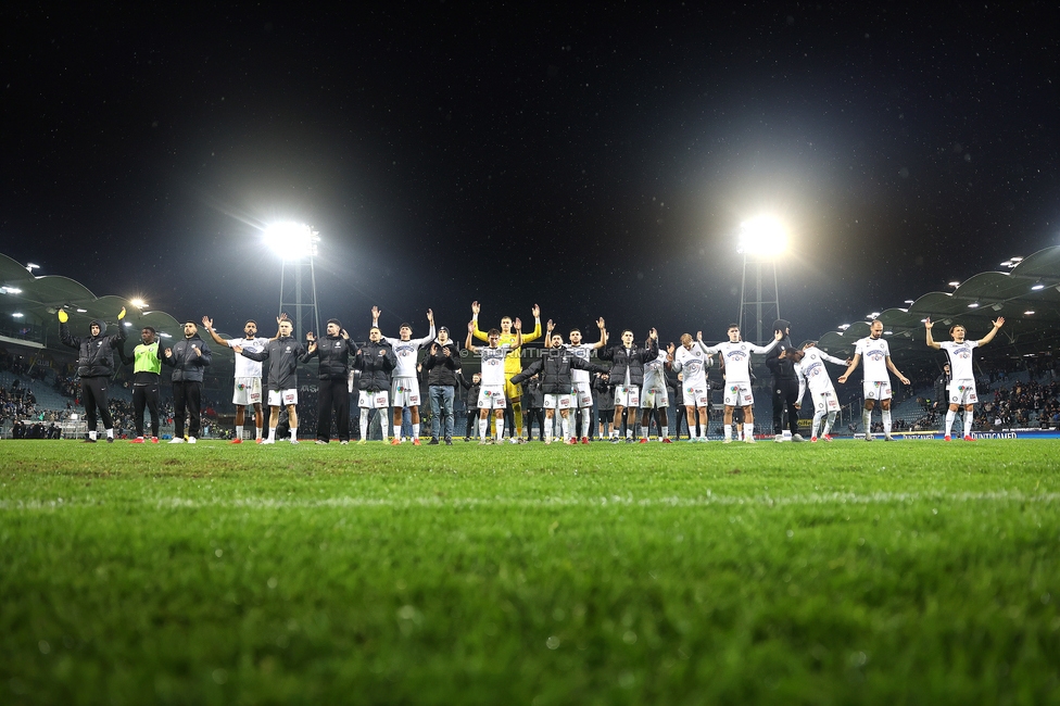 Sturm Graz - LASK
Oesterreichische Fussball Bundesliga, 22. Runde, SK Sturm Graz - Linzer ASK, Stadion Liebenau Graz, 16.03.2025. 

Foto zeigt die Mannschaft von Sturm
