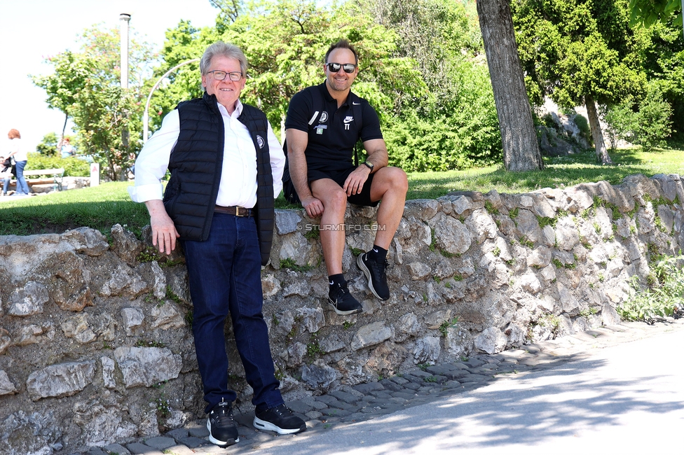 116 Jahre Sturm Graz
SK Sturm Graz Geburtstagsfeier - 116 Jahre, Grazer Innenstadt, Graz am 01.05.2025.

