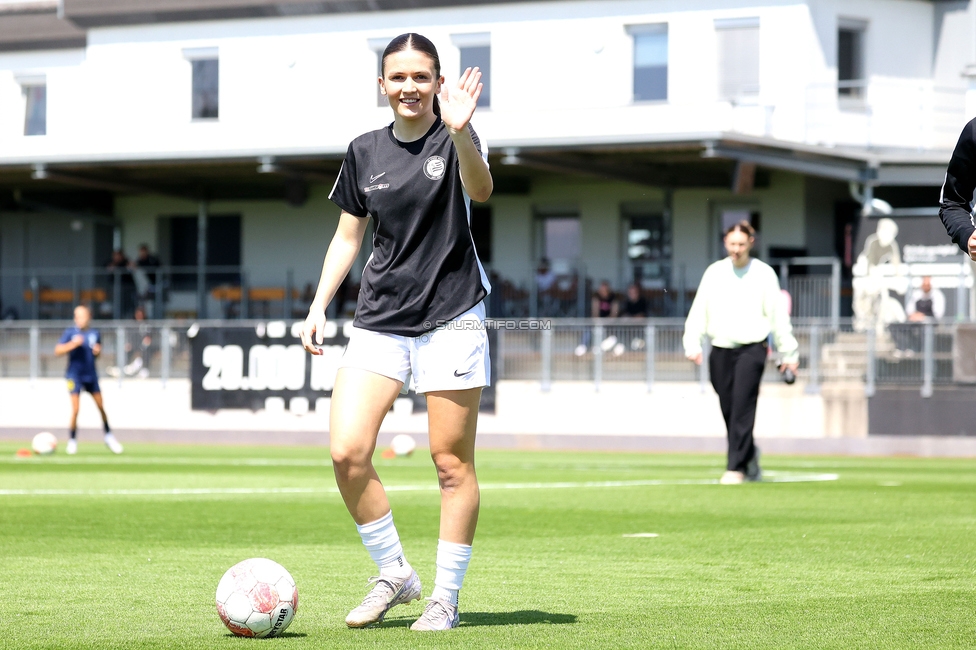 Sturm Damen - St. Poelten
OEFB Frauen Bundesliga, 23. Runde, SK Sturm Graz Damen - SKN St. Poelten, Trainingszentrum Messendorf, 10.05.2025. 

Foto zeigt Marie Spiess (Sturm Damen)
