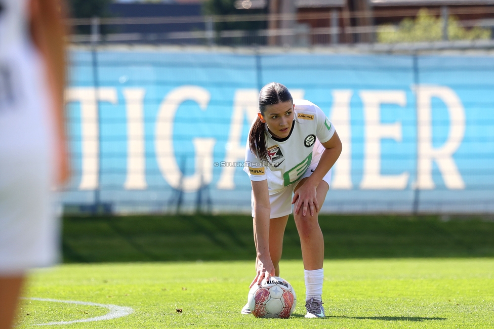 Sturm Damen - St. Poelten
OEFB Frauen Bundesliga, 23. Runde, SK Sturm Graz Damen - SKN St. Poelten, Trainingszentrum Messendorf, 10.05.2025. 

Foto zeigt Marie Spiess (Sturm Damen)
